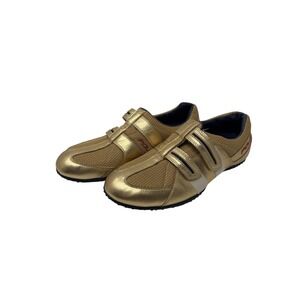 Polo by Ralph Lauren Gold Driving Shoes 8.5 B – Style AAW17454 – Vintage